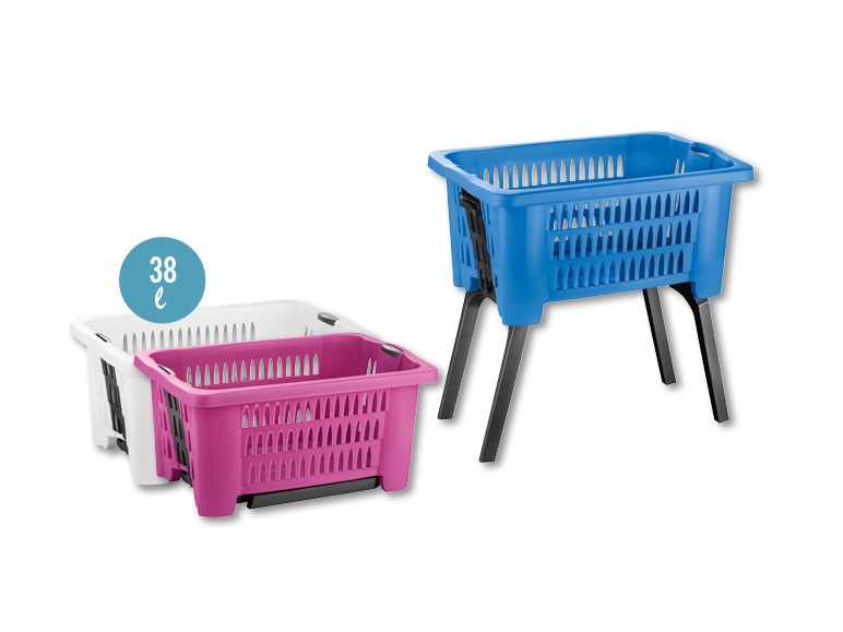 Panier à linge avec pieds