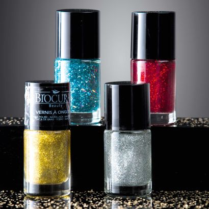 Set de vernis à ongles à paillettes