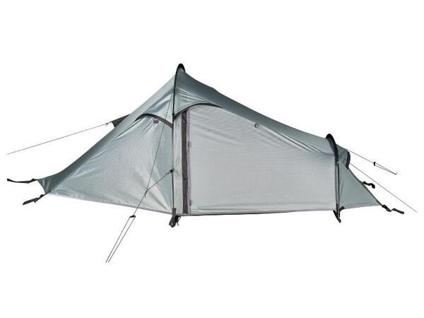 Trekingový stan pro 2 osoby aqua grey