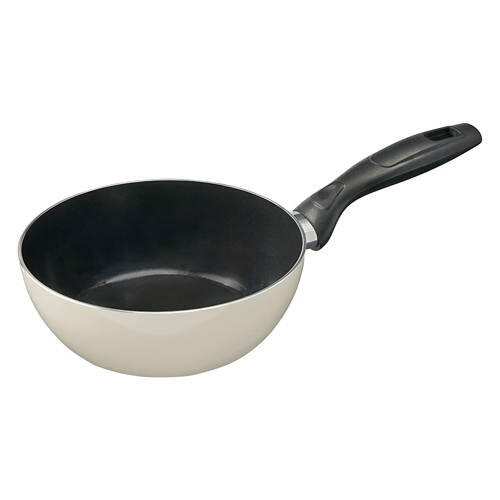 Mini Wok Pan, Cream