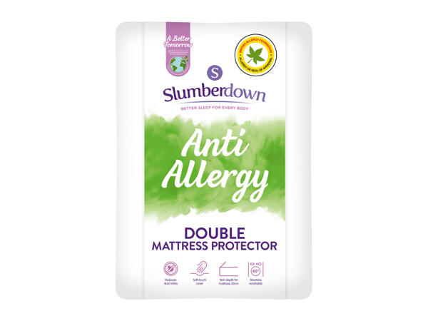 Slumberdown Anti-Allergy Mattress Protector – Double