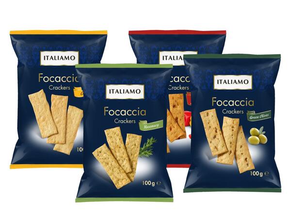 Focaccia Cracker