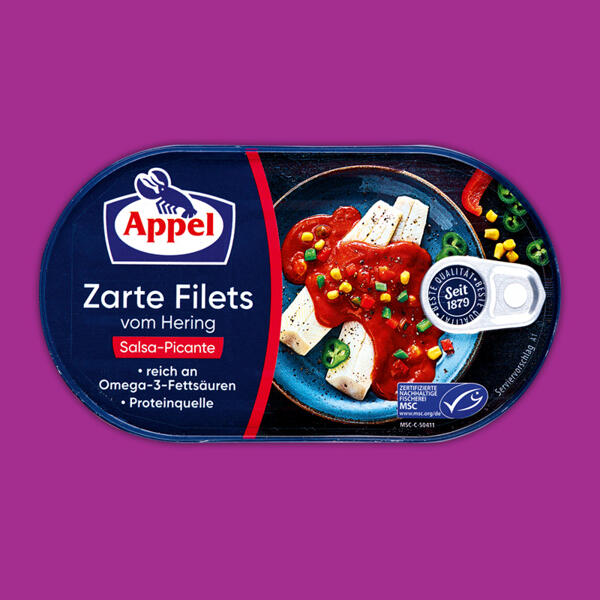 Zarte Filets vom Hering
