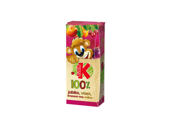 KUBÍK 100% OVOCNÁ ŠŤÁVA