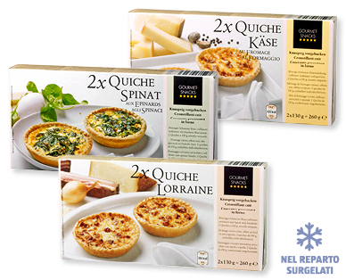Quiche GOURMET SNACKS