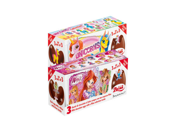 Zaini chokladägg med leksak