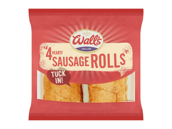 Wall's 4 pack Sausage Rolls - Lidl - Great Britain - Specials archive