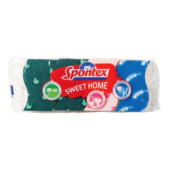 SPONTEX(R) 				Éponges à récurer, 4 pcs