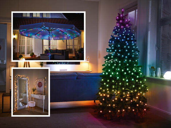 LED-Lichterkette (nur in der Westschweiz und im Tessin)