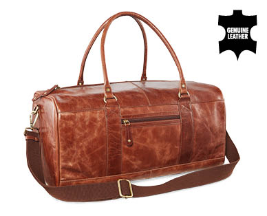 Leather Overnight Bag