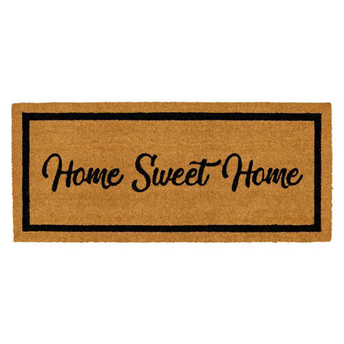 20" x 46" Estate Coir Mat - Home Sweet Home