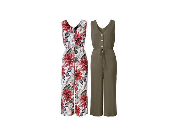 Jumpsuit i linne