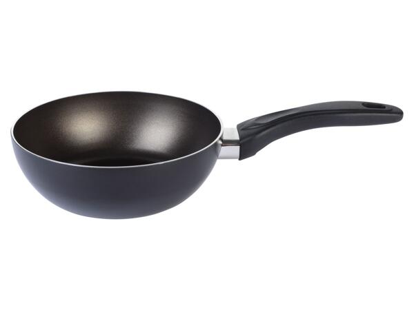 Mini Aluminium Frying Pan Ø 20cm, Wok Ø 18cm or Saucepan Ø 14cm