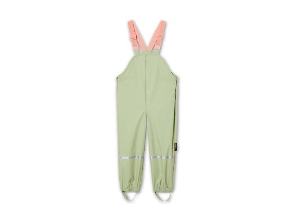 Kleinkinder Regenhose