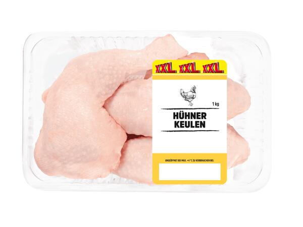 Frische Hendlkeulen