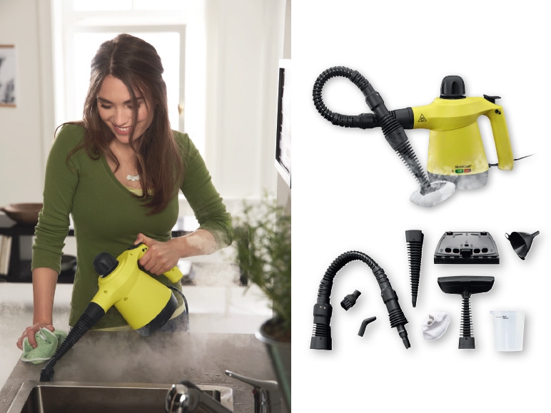 Silvercrest 1,100W Handheld Steam Cleaner