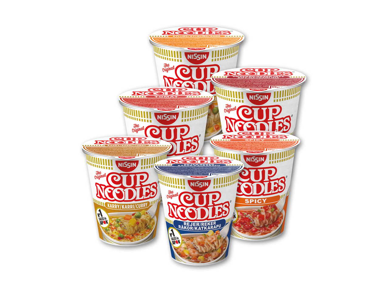 NISSIN Instant nudler