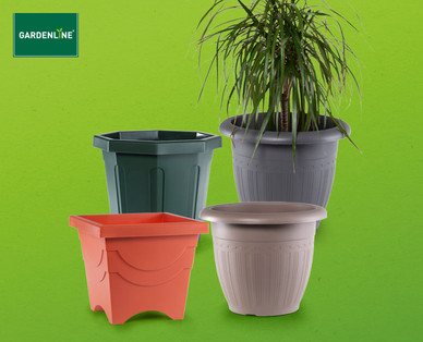 GARDENLINE Übertopf aus Kunststoff