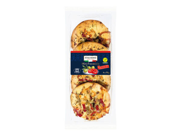 Mini focaccia