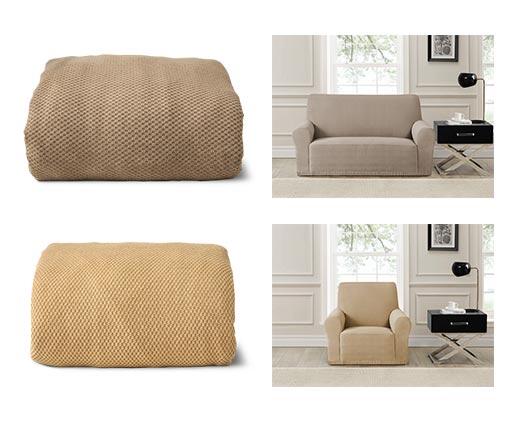 Huntington Home 
 Snugfit Loveseat or Armchair Cover