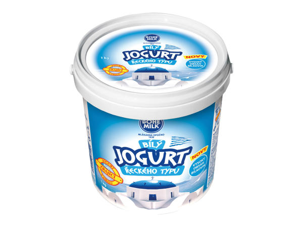 BÍLÝ JOGURT ŘECKÉHO TYPU