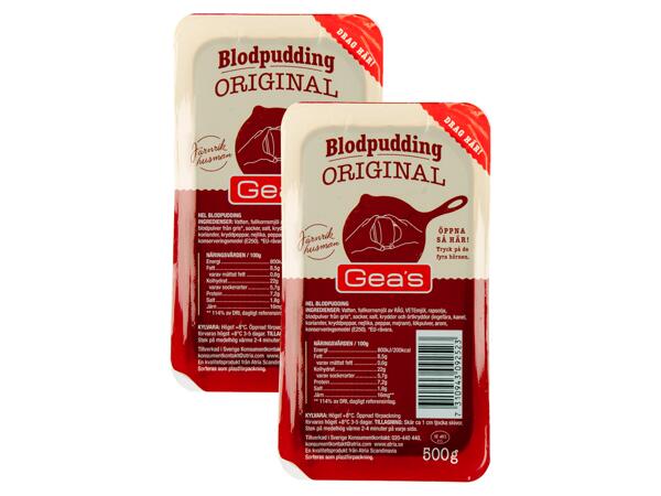 Gea´s blodpudding