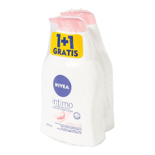 NIVEA(R) 				Lotion lavante intime, 2 pcs