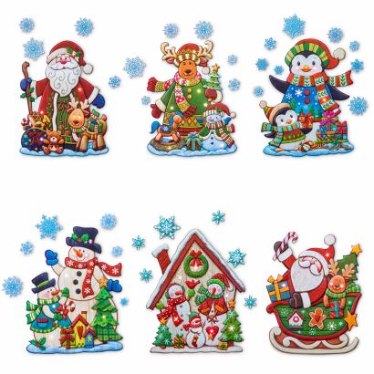 LED-Weihnachtssticker