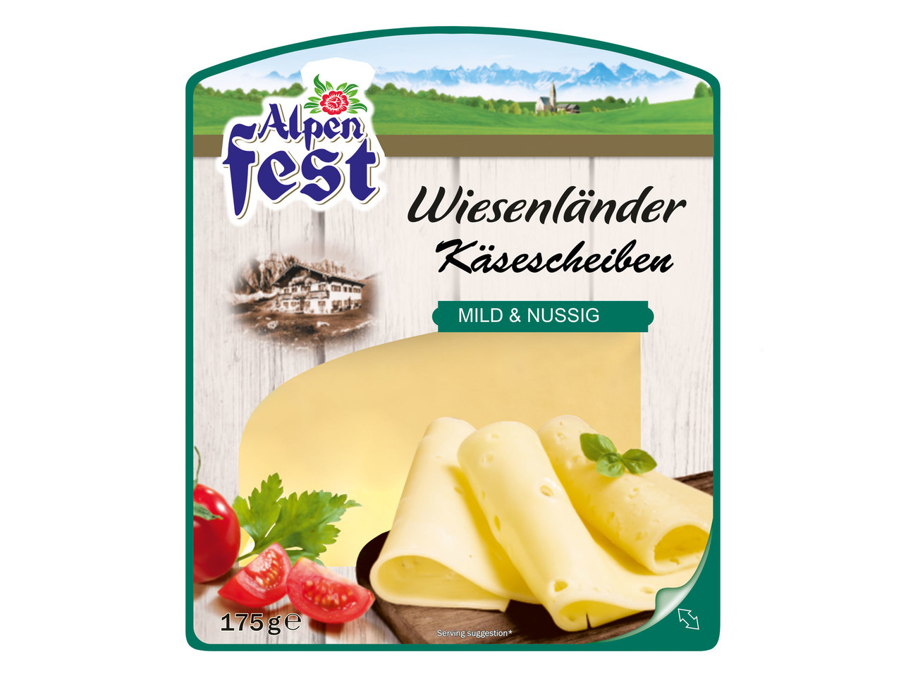 ALPENFEST Wiesenländer Käsescheiben
