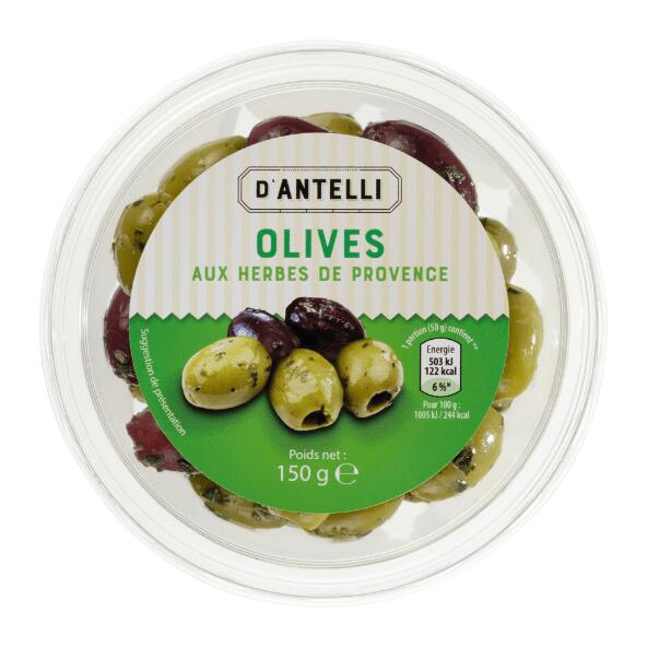D'ANTELLI(R) 				Olives vertes et noires