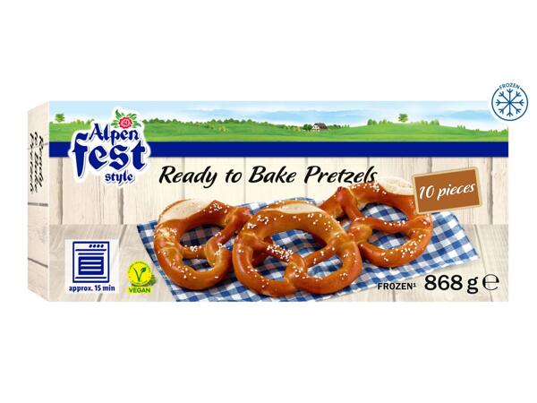 Alpenfest 10 Ready to Bake Pretzels