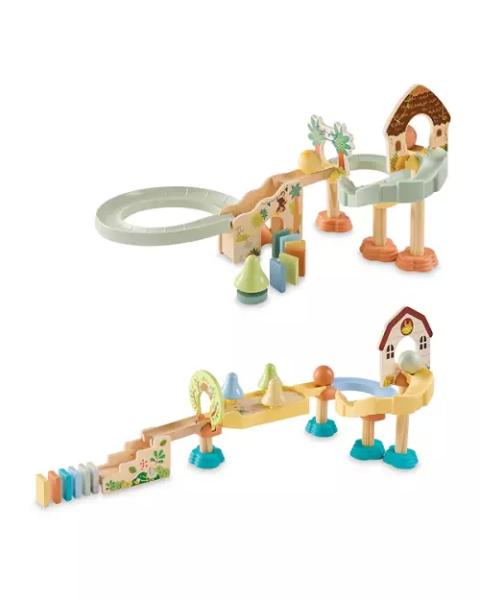 Wooden Marble Run