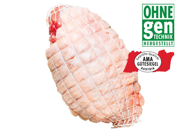 Frischer Puten-Rollbraten