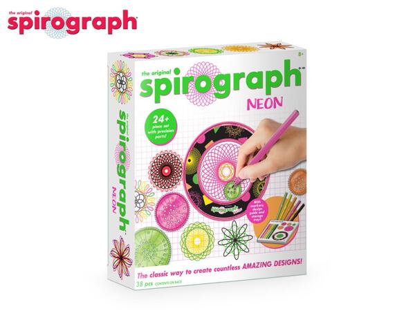 Spirograph Neon Design Set