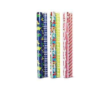 Merry Moments Premium Reversible Gift Wrap