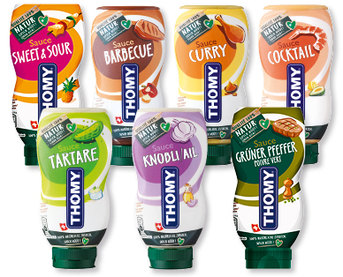 Sauces pour steaks et burgers THOMY(R)