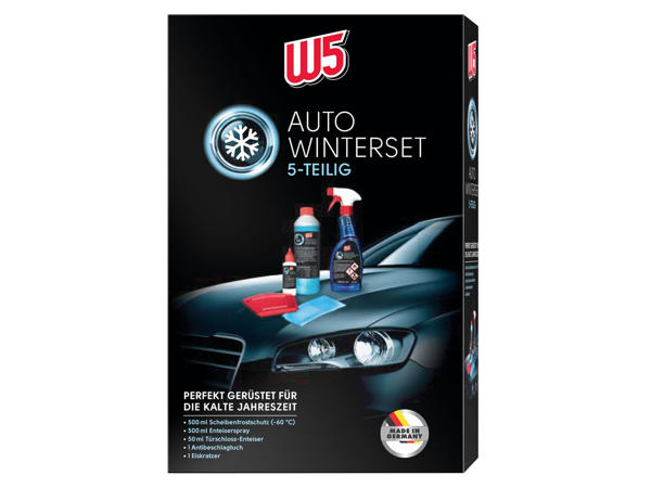 W5 Auto Winterset 5-teilig