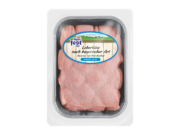 Alpenfest Bavarian style Meatloaf