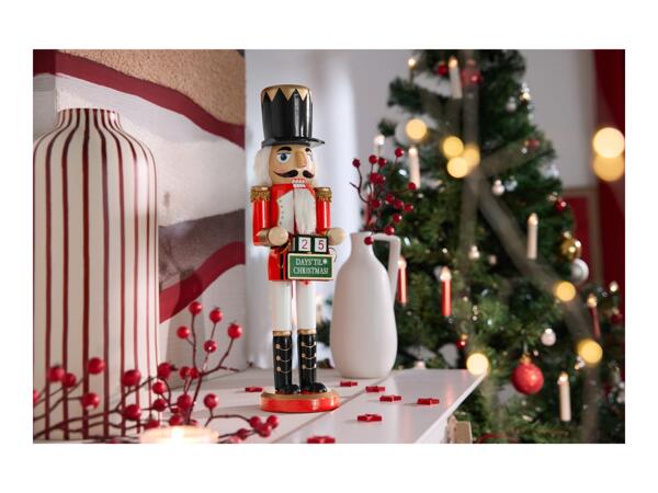 Livarno Home Nutcracker With A Countdown Sign
