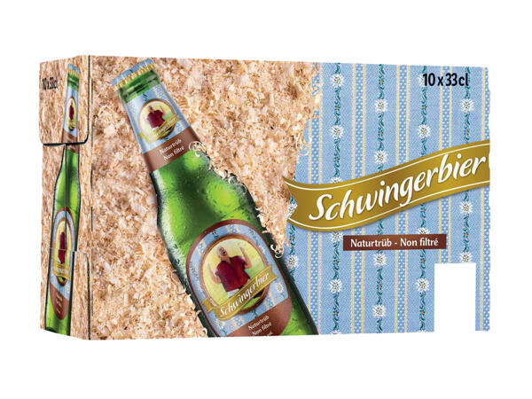 Birra svizzera naturalmente torbida