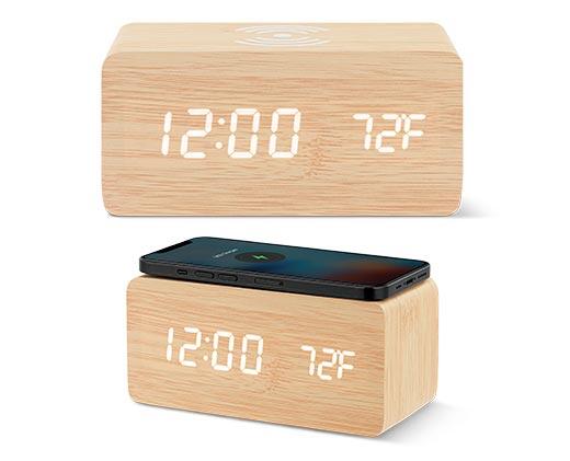 Bauhn Wireless Charging Clock