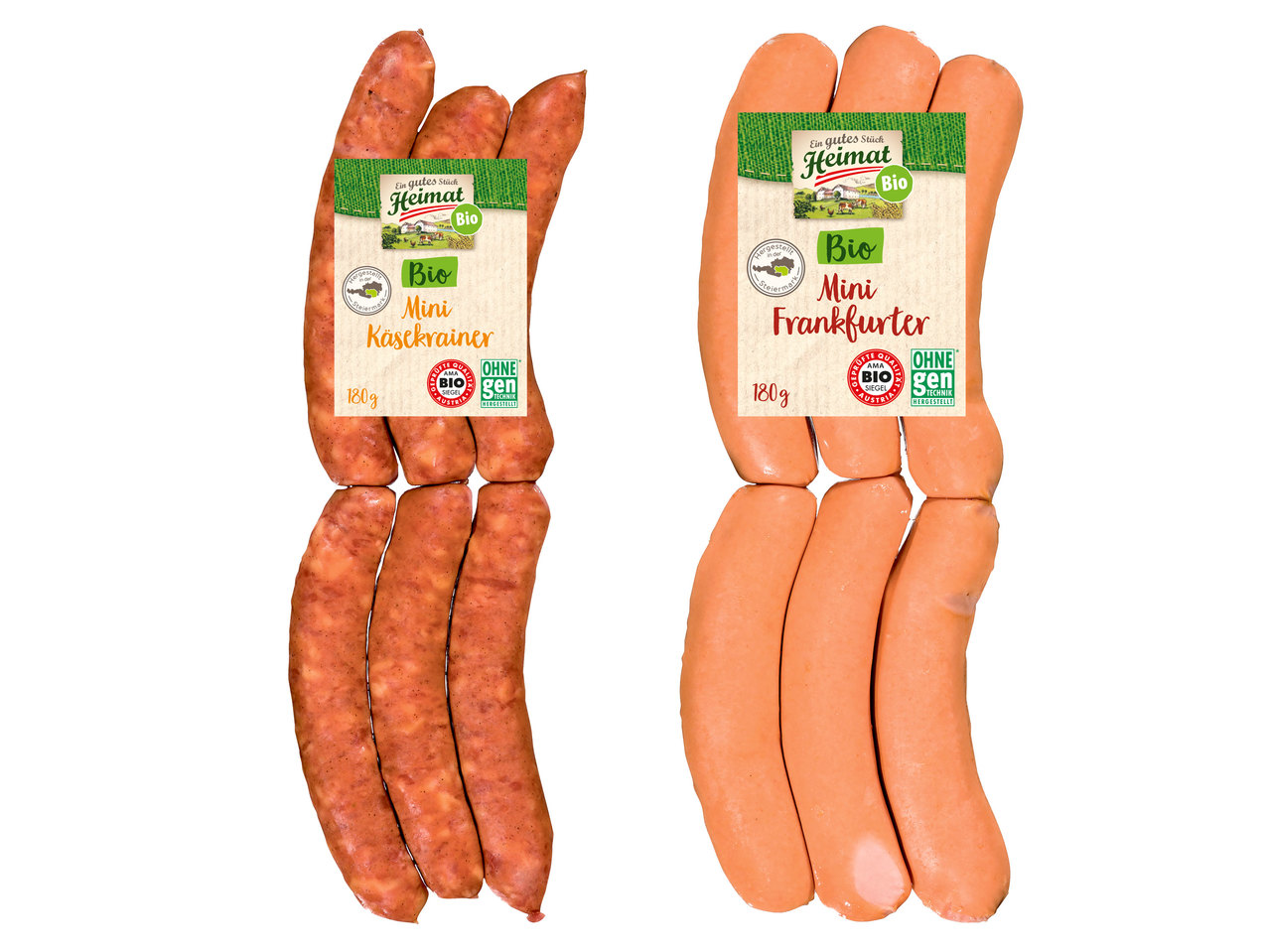 EIN GUTES STÜCK HEIMAT BIO Bio-Miniwürstel