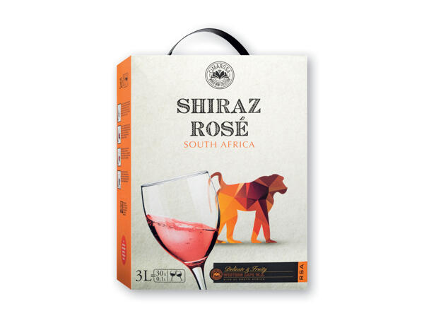 Shiraz rosé, Primitivo Salento eller Chenin Blanc
