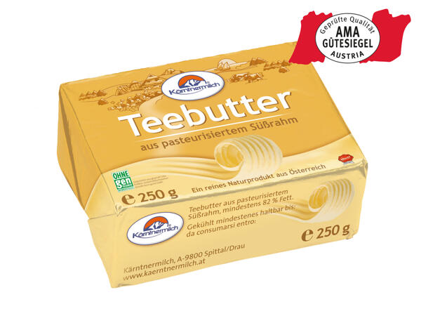 Kärntnermilch Teebutter