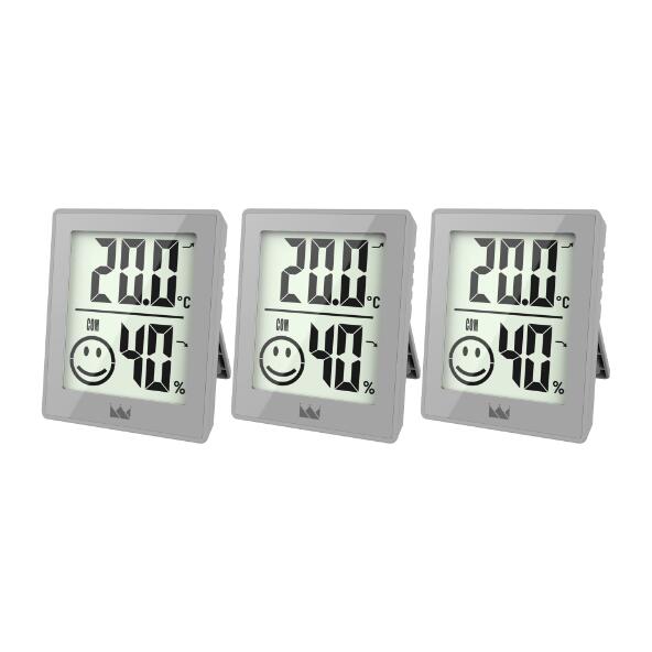 KRONTALER(R) 				Thermische hygrometer, 3 st.