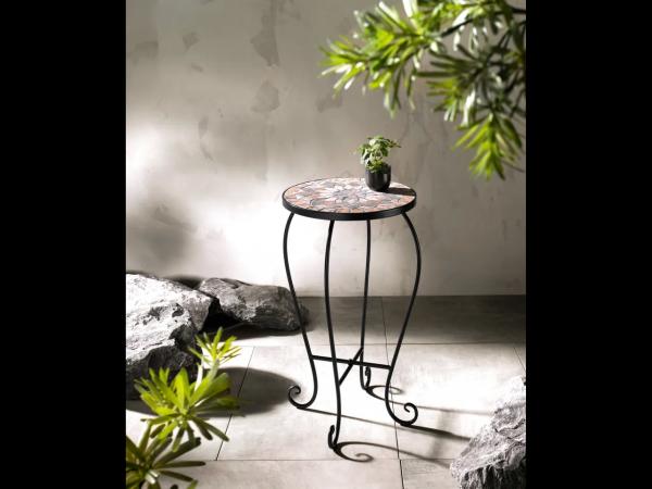 Mosaic garden table