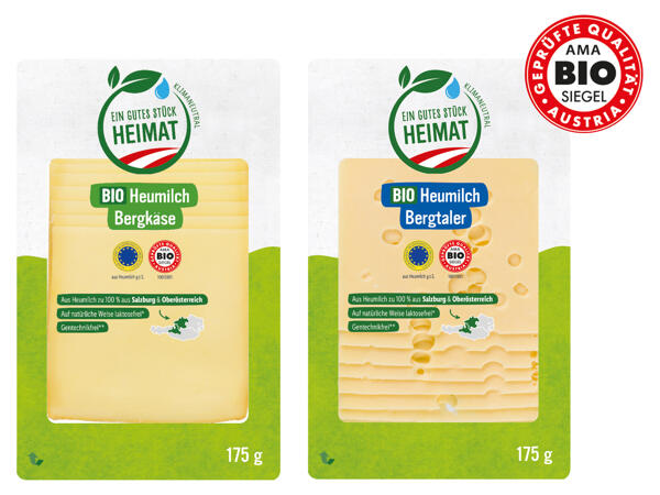 Bio-Heumilch Käsescheiben