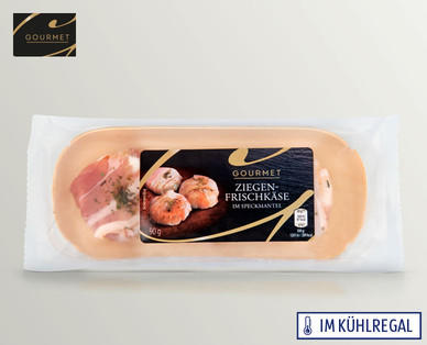 GOURMET Ziegenfrischkäse im Speckmantel