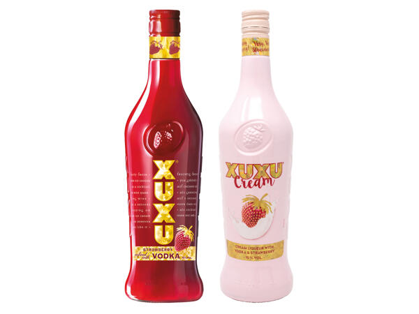 Cream oder Erdbeerdrink mit Vodka
