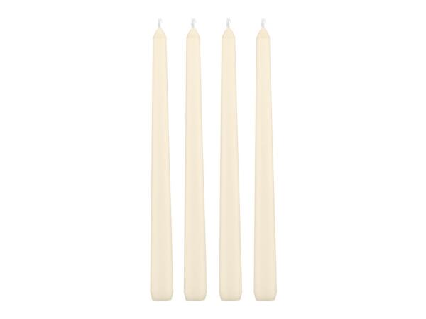 Tapered Candles, 4 pieces